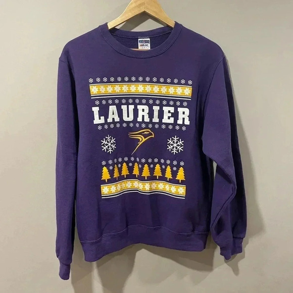 Laurier University  Ugly Christmas Sweater - Picture 1 of 8